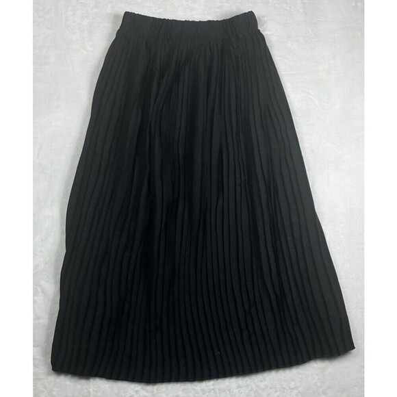 Sincerely Jules Pleated Skirt Pull-On Black Size Small - Picture 4 of 5